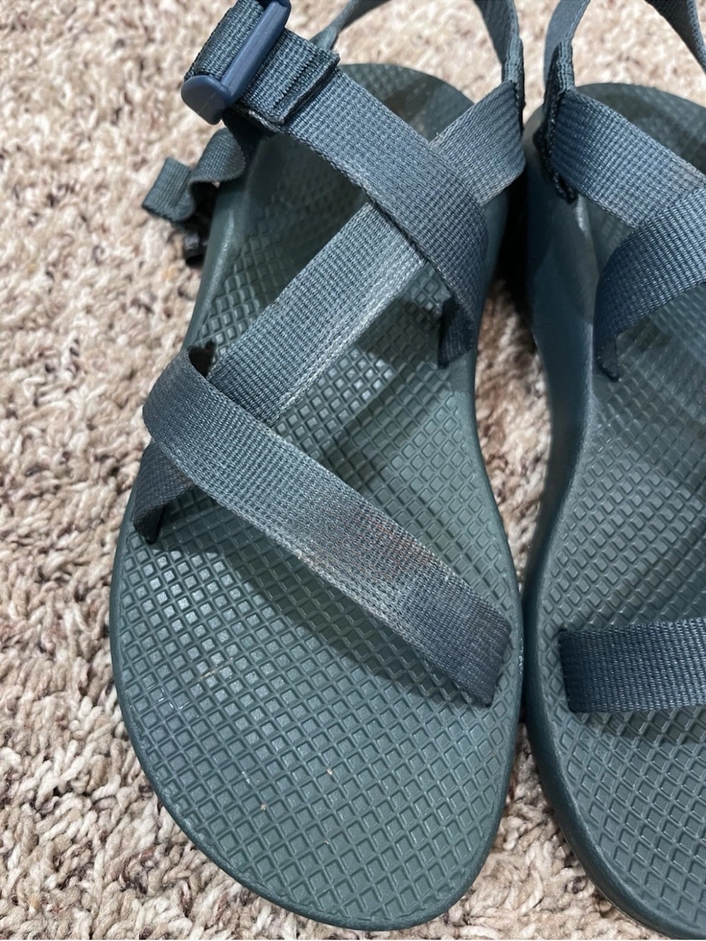 Chaco Z/1 Classic Sandals Women 8 Pine Green Strappy Outdoor Hiking Sporty - Picture 2 of 7